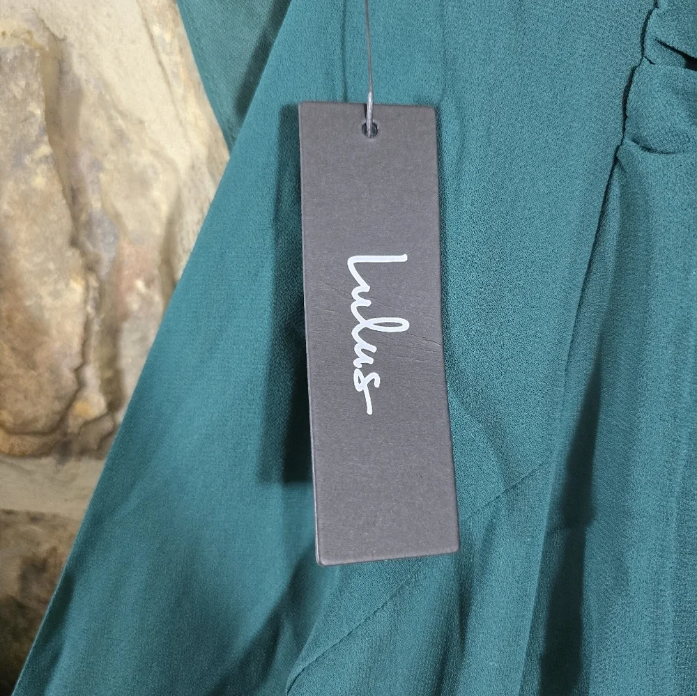 NWT Lulu's Talk About Divine Open Back Maxi Dress - Picture 9 of 9